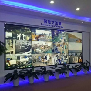 北京东旭集团展厅项目46寸3.5mm3X4工程案例